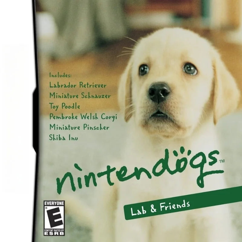 Nintendogs Lab & Friends for DS Games Cartridge for Ds NDS 2DS USA Version Without R4 Card