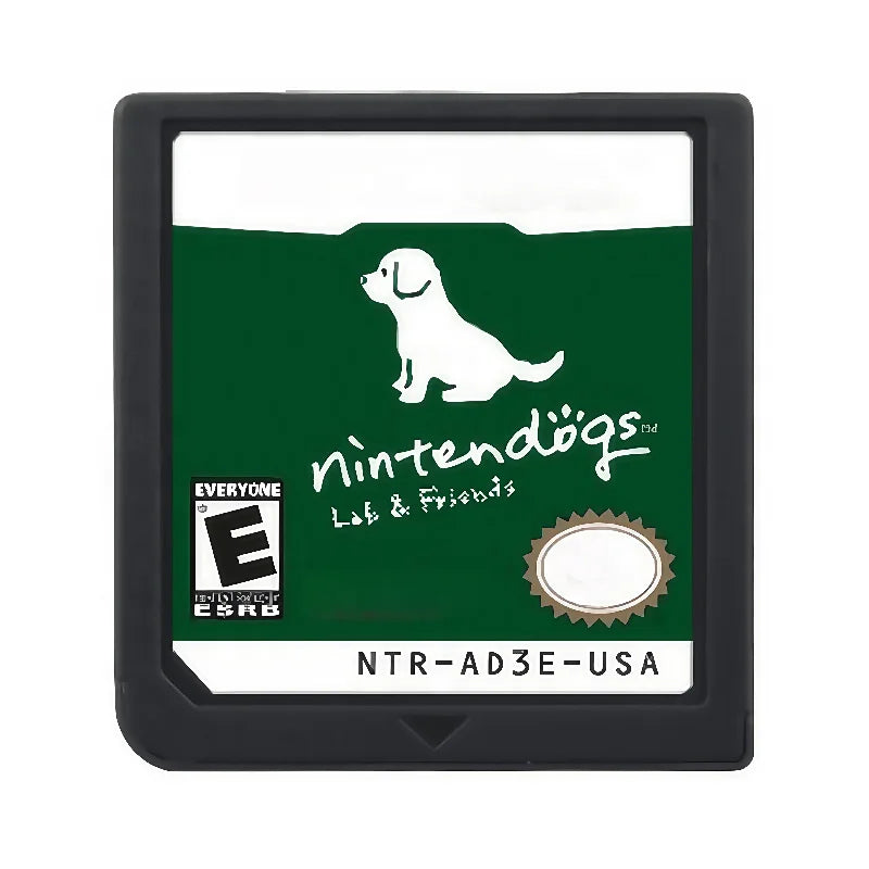 Nintendogs Lab & Friends for DS Games Cartridge for Ds NDS 2DS USA Version Without R4 Card