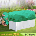 Rectangular Planter Winter Frost Blanket Non-Woven Anti Frost Plant Cover Plant Frost Tree Cover Bag with Zip Drawstring
