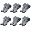6/24Pairs Ankle Athletic Running Socks Cushioned Breathable Low Cut Sports Tab Socks For Men And Women
